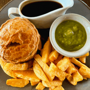 A freshly prepared main meal at a True North venue, showcasing January food offers with 50% off for Rewards members.